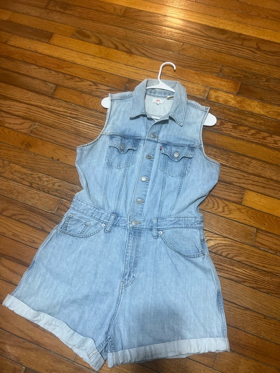 Levi's Denim - Levi's Light Blue Denim Romper